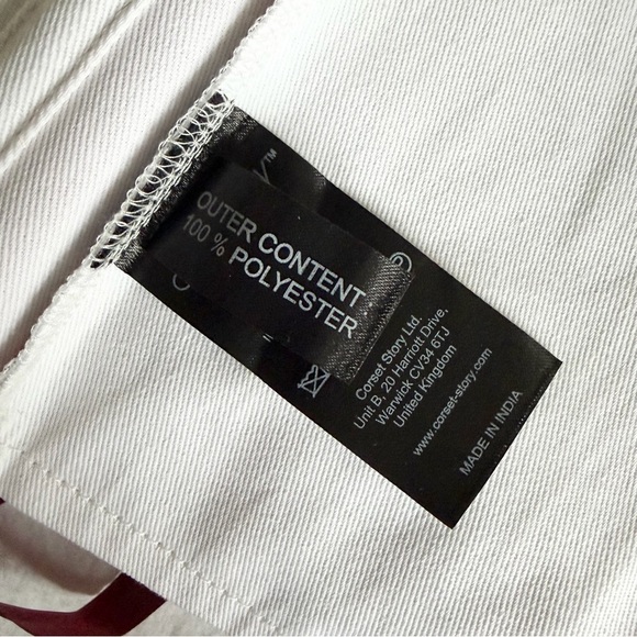 Corset Story NWT Abstract Red & Blue Brushstroke Longline Overbust Corset 28” - Picture 7 of 9